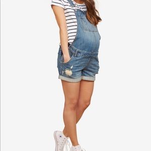 Indigo Blue Maternity Overalls